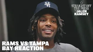 “This one hurt” | Jalen Ramsey Rams-Buccaneers Reaction | Straight Off The Press