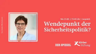 Neue Weltunordnung: Wendepunkt in der deutschen Sicherheitspolitik? (2021)