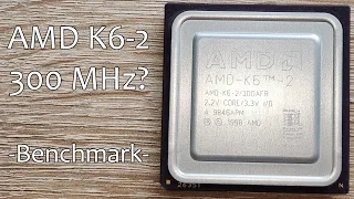 ASUS P55T2P4 - Upgrade Pentium 200 to AMD K6-2 @ 300 MHz - Benchmarks