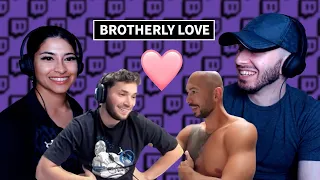 THEY'RE LIKE BROTHERS - Andrew Tate X Adin Ross STREAM REACTION