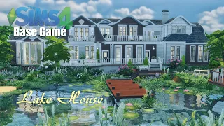 Lake Family House | Base Game ( No CC ) Stop Motion | THE SIMS 4