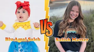 Salish Matter VS Blu Amal Saleh (The Royalty Family) Transformation 👑 New Stars From Baby To 2024