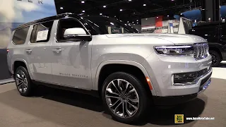 2022 Jeep Grand Wagoneer Series III - Exterior Interior Walkaround - 2022 Chicago Auto Show