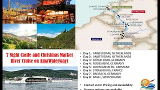 7 Night Castle and Christmas Market Rhine River Cruise on AmaWaterways