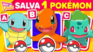 Salva 1 Pokémon (Primera Generación) 👾🔥🤔 ¿Cuál pokemon Prefieres? - Play Quiz de Pokemon