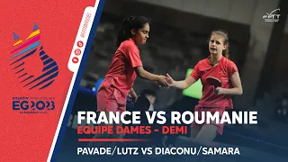 P. PAVADE/C. LUTZ vs A. DIACONU /E. SAMARA | Jeux Européens | Demi-Finale par équipe
