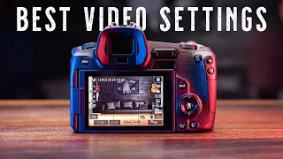 The Best VIDEO Settings For Your Canon EOS R Camera!