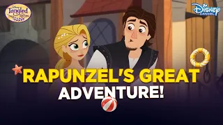 Rapunzel Uncover's A Hidden Secret | Tangled Series | @disneyindia