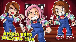 ¡ME CONVIERTO EN LA HIJA DE CHUCKY! 😱 😆🔪 | MOSITA EN LA FAMILIA DE CHUCKY EN MINECRAFT