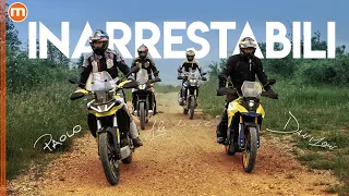 Enduro stradali medie | Prova comparativa tra Transalp, Ténéré, V-Strom 800 e Tuareg 660