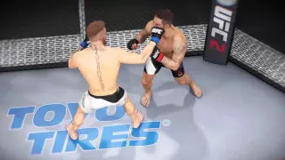 EA Sports UFC 2 - UFC 189 McGregor vs Mendes Remake