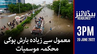 Samaa News Headlines 3pm - SAMAA TV - 20 June 2022