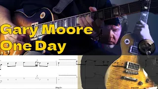 Gary Moore - One Day - Guitar Cover and Tab