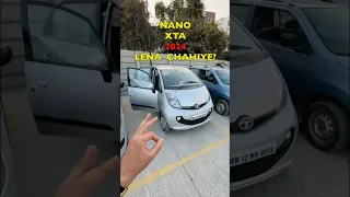 Tata Nano XTA in 2024? BEST FOR CITY Use ⚡️ Lena Chahiye? 1.5 lakhs 🔥 #shorts #tatanano