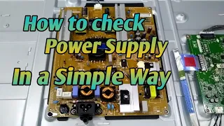 How to Check Power Supply if working ok or not in a simple way (Tagalog)