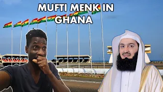 Mufti Menk and his crew finally Arrived in Ghana. Ghana jollof rice not exempted from their TouR