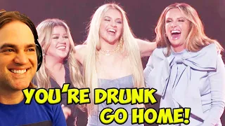 Kelsea Ballerini You're Drunk, Go Home Reaction - CMA 2022 (Kelly Clarkson and Carly Pearce)