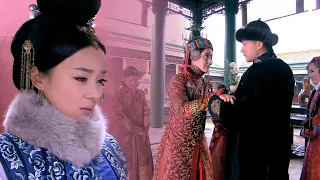 The steppe princess and the man have an affair in the palace.