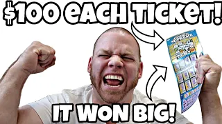 I spent OVER $1,500 on lottery tickets AND WON BIG!