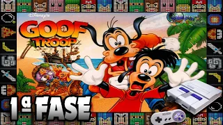 GOOF TROOP (Pateta & Max) SNES | GamePlay com Arthurzinho!