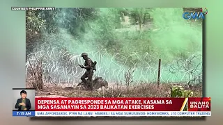 Depensa at pagresponde sa mga atake, kasama sa mga sasanayin sa 2023 Balikatan exercises | UB