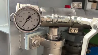 Truck Loading Arm Water Pressure Test