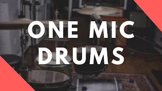 Getting Killer Drum Sounds With One Mic