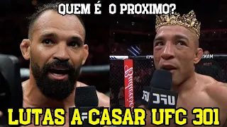 LUTAS A CASAR APÓS O UFC 301 - QUAL SERÁ O PRÓXIMO PASSO DE PANTOJA, JOSE ALDO E CAIO BORALHO