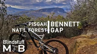 Getting a slice of humble pie at Bennett Gap in Pisgah, NC