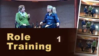 Role Training with DEMO. Psychodrama. Interview with R.Walters. Part 1
