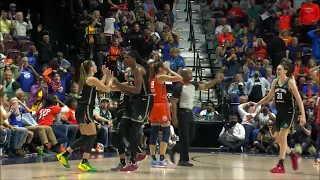 WILD Ending: Sabrina Ionescu FORCES OVERTIME With Free Throws After Foul On 3pt Shot With 1 SEC LEFT