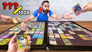 Collect ALL 1,000+ Pokémon in ONE Binder (GEN 2 Pokemon Card Challenge)