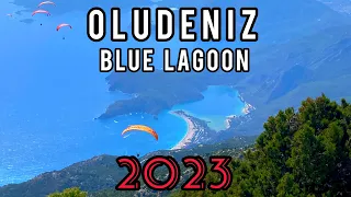 Oludeniz Blue Lagoon 2023 | Turkey | Oludeniz full beach front walking tour to the Blue Lagoon