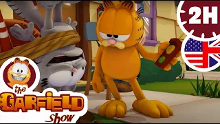 🤠Garfield solves his problems!🤠 - HD Compilation