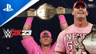 WWE 2K23 John Cena ‘13 World Heavyweight Title Entrance