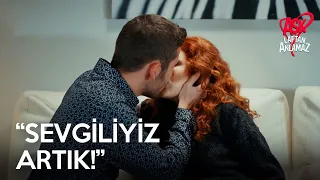 Doruk ve Aslı'dan aşk başlatan öpüşme! | Aşk Laftan Anlamaz