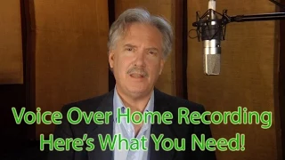 Home Voice Over Recording Studio--Cheap! What You Really Need