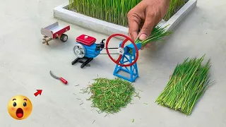 Top the most creative science project in this month| chaff cutter| water pump| @sunfarming7533