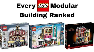 Every LEGO Modular Building (2007-2023) Set Ranked