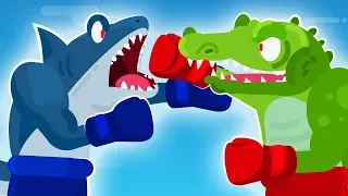 CROCODILE vs GREAT WHITE SHARK - Who Would ACTUALLY Win?