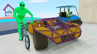 CARA A CARA ALIEN LOCO - GTA V ONLINE - GTA 5 ONLINE