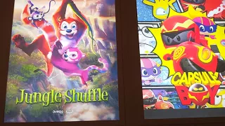 Jungle Shuffle being displayed in an animation conference - Seoul