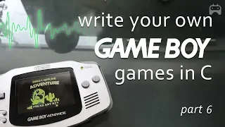 "Sound"  - Part 6 Nintendo GameBoy retro games - write your own Game Boy games