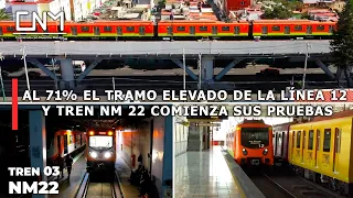 Línea 12 prepara reabrir 5 estaciones del tramo elevado y avanza modernización de la línea 1, CDMX