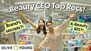BEST OLIVE YOUNG SHOPPING RECS with K-Beauty Expert @ahnunnie