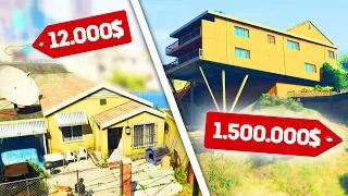 УЩЕРБНЫЙ ДОМ ПРОТИВ РОСКОШНОЙ ВИЛЛЫ! ОРЕЛ И РЕШКА: GTA 5 ONLINE