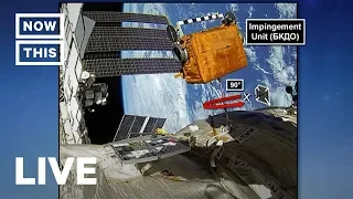 Russian Cosmonauts Go on Spacewalk Outside the ISS | NowThis