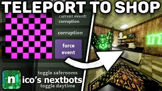 How To TELEPORT To The Shop in Nico's Nextbots!