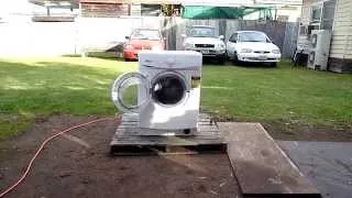 Whirlpool Washer Destruction   The Unseen Footage