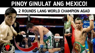 🇵🇭 PINOY GINULAT ANG MEXICO! | 2 ROUNDS LANG WORLD CHAMPION AGAD